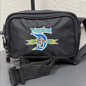 Disney Tigger 1955 Black Belt Bag with Embroidered Logo